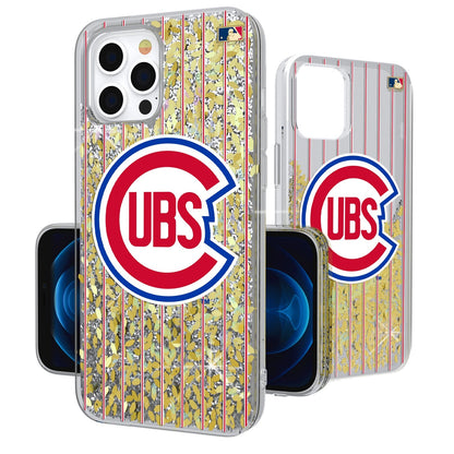 Chicago Cubs 1948-1956 - Cooperstown Collection Pinstripe Gold Glitter Case