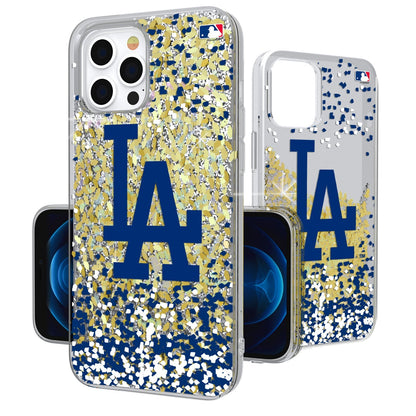 LA Dodgers Confetti Gold Glitter Case