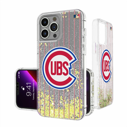 Chicago Cubs 1948-1956 - Cooperstown Collection Pinstripe Gold Glitter Case