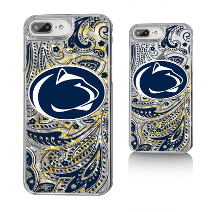 Penn State Nittany Lions Paisley Gold Glitter Case