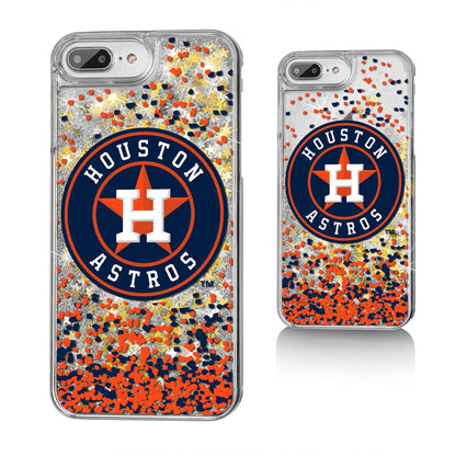 Houston Astros Confetti Gold Glitter Case