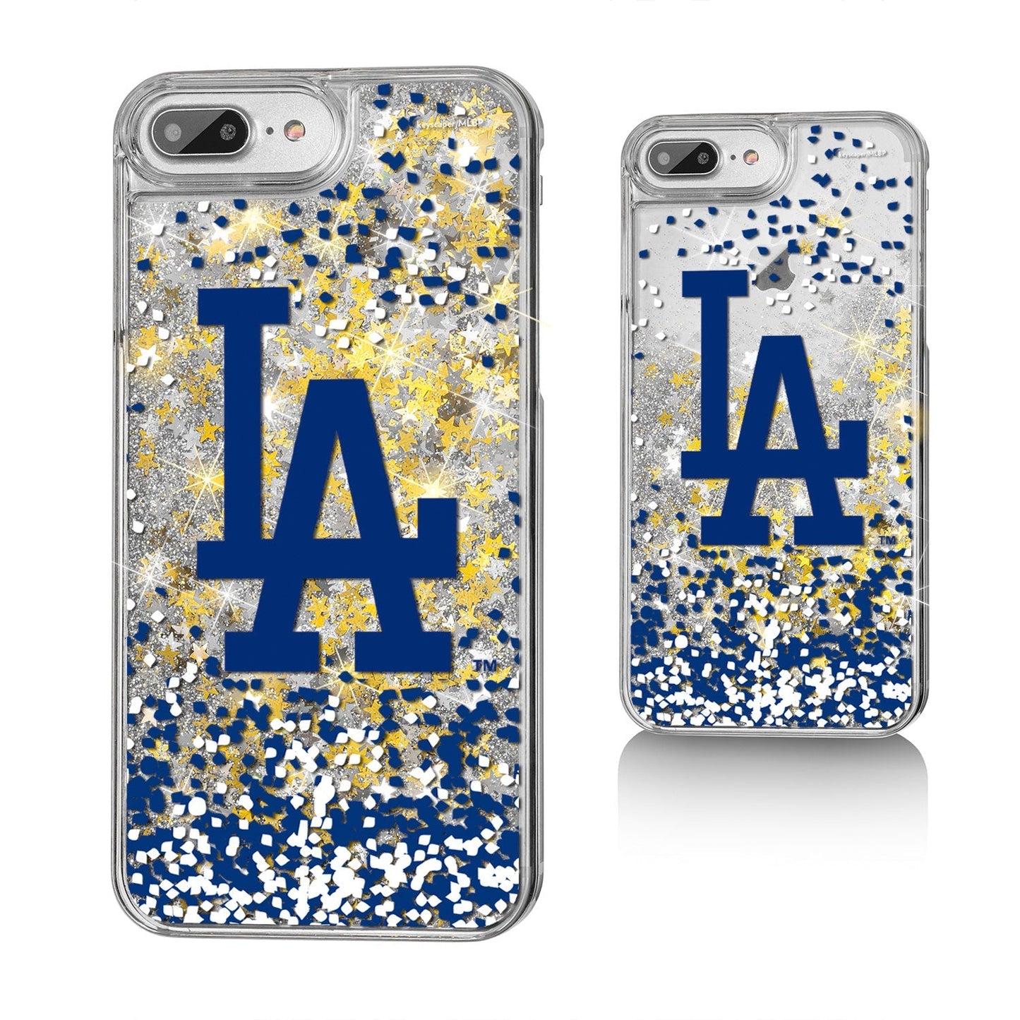 LA Dodgers Confetti Gold Glitter Case