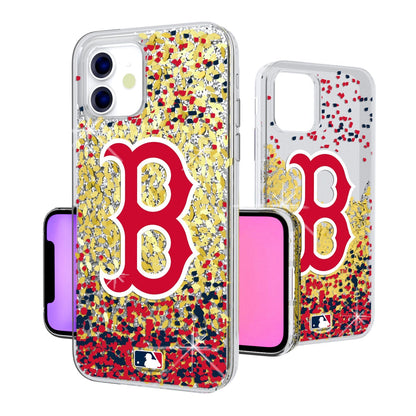 Boston Red Sox Confetti Gold Glitter Case