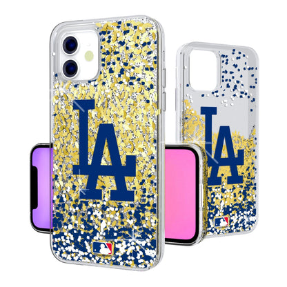 LA Dodgers Confetti Gold Glitter Case