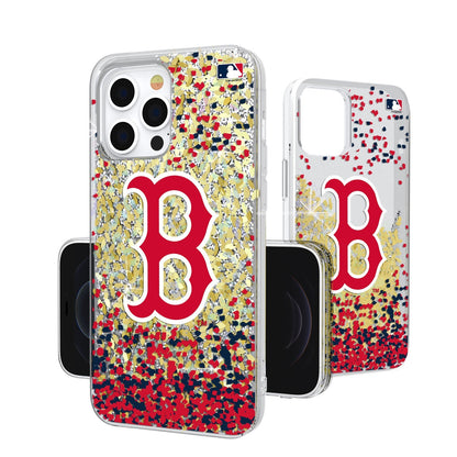 Boston Red Sox Confetti Gold Glitter Case