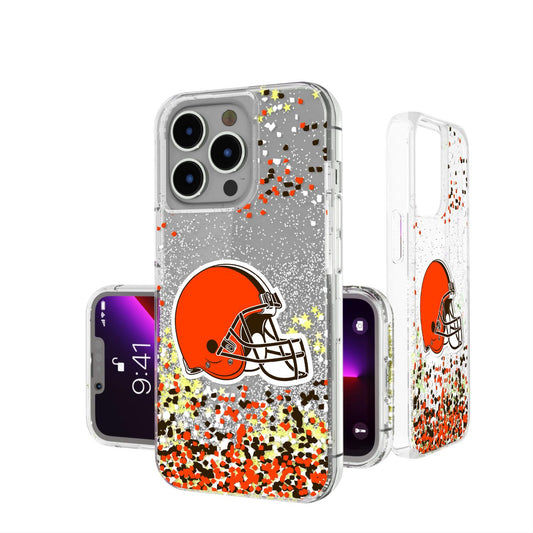 Cleveland Browns Confetti Glitter Case-0