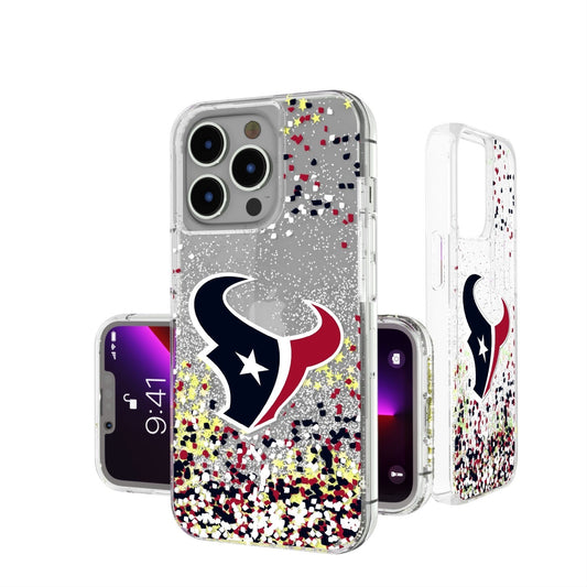 Houston Texans Confetti Glitter Case