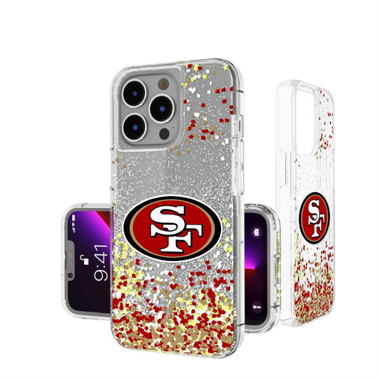 San Francisco 49ers Confetti Glitter Case