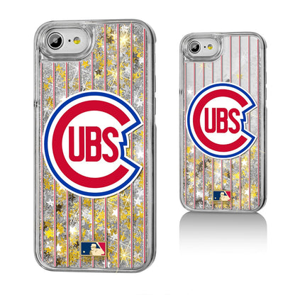 Chicago Cubs 1948-1956 - Cooperstown Collection Pinstripe Gold Glitter Case