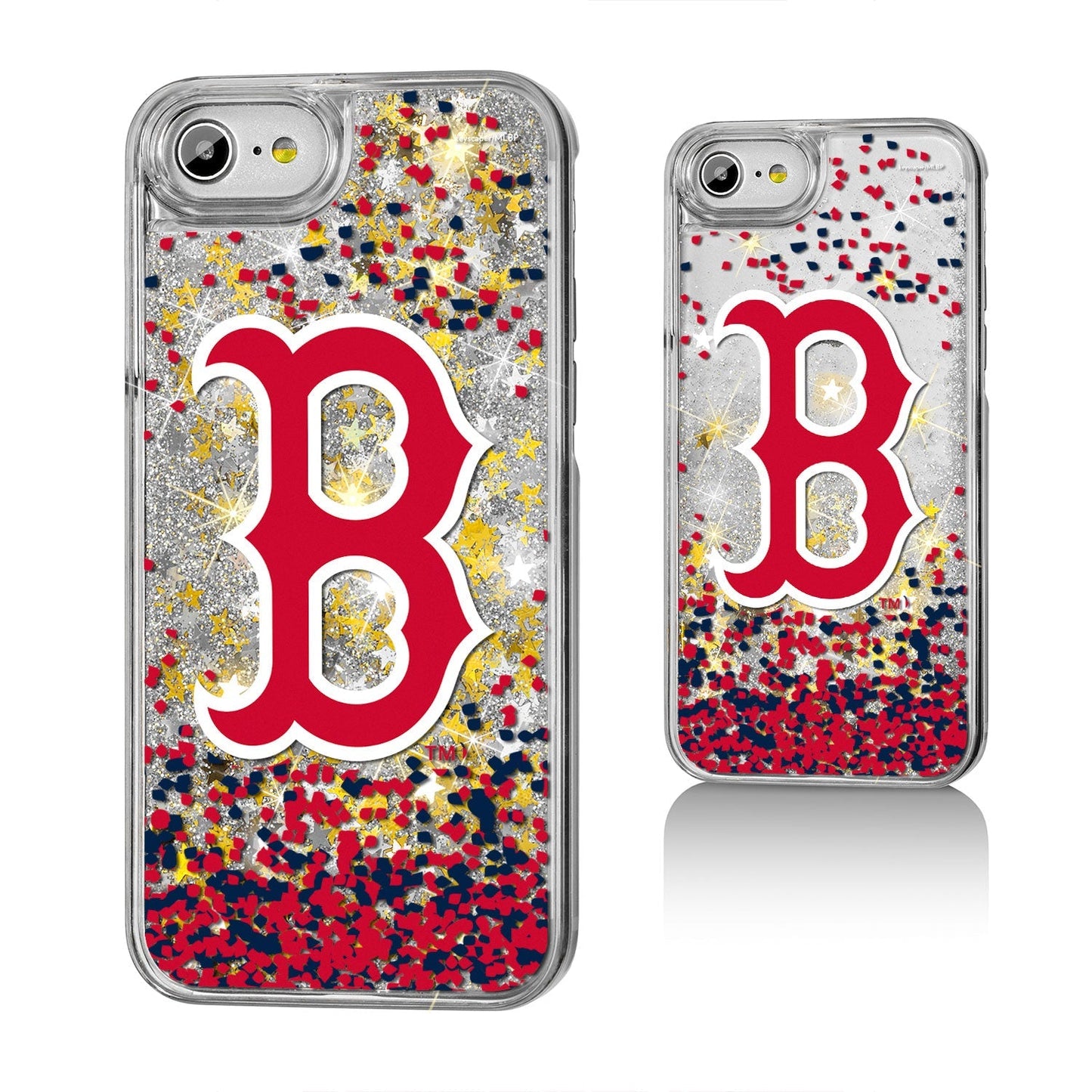 Boston Red Sox Confetti Gold Glitter Case