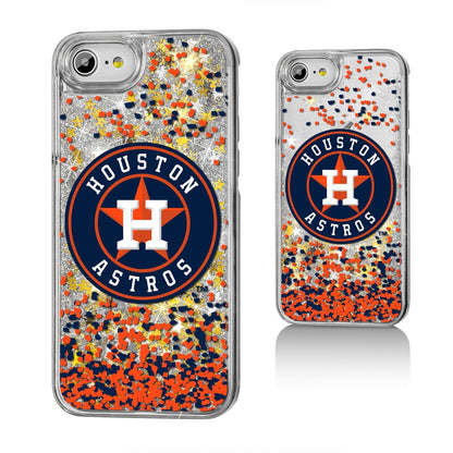 Houston Astros Confetti Gold Glitter Case