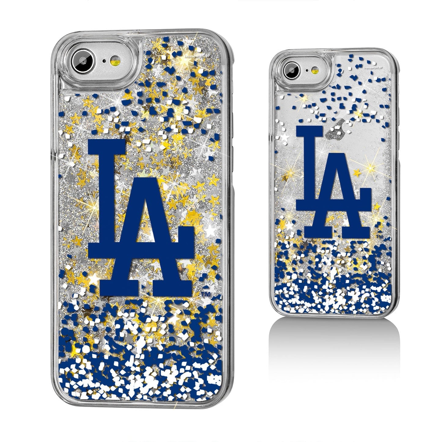 LA Dodgers Confetti Gold Glitter Case