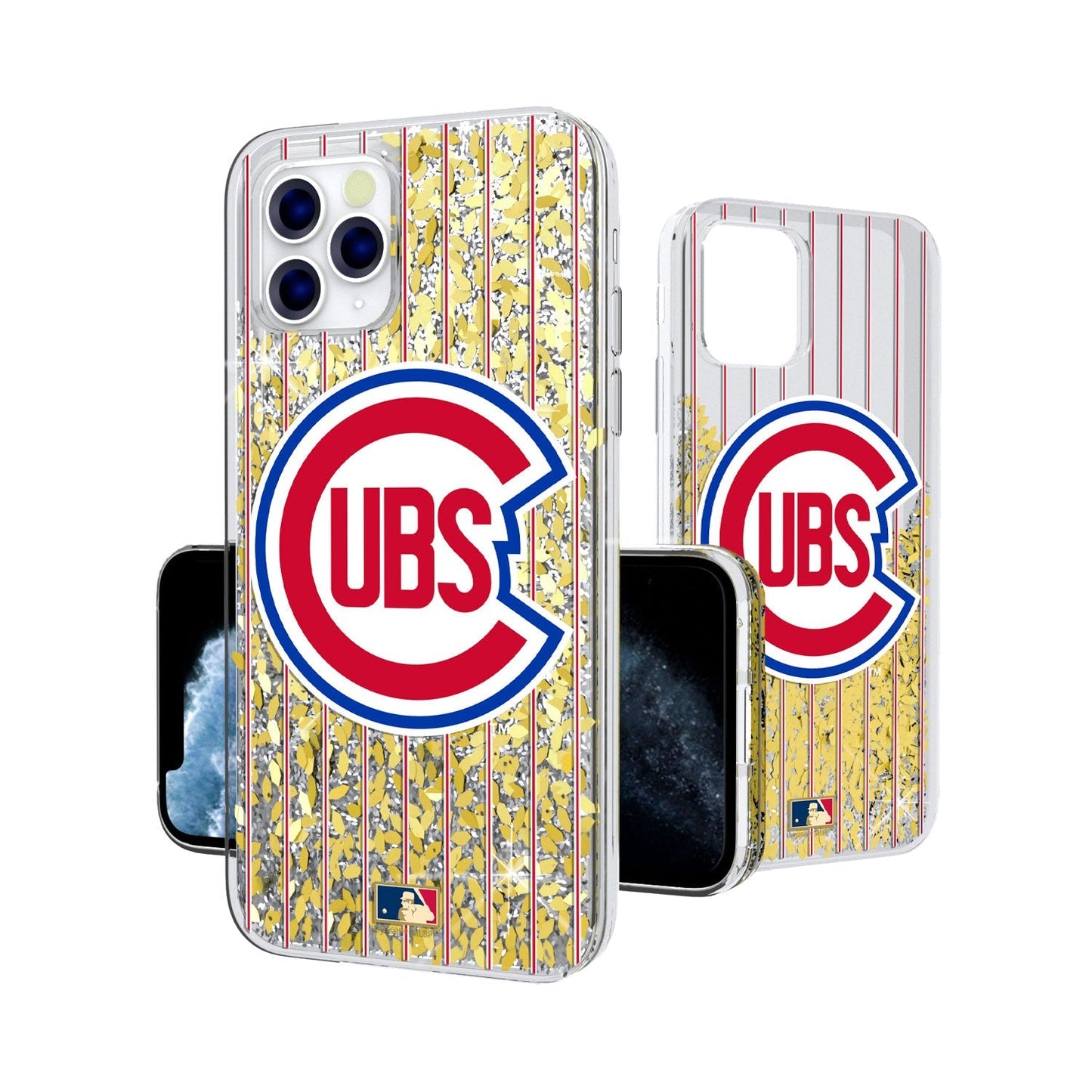 Chicago Cubs 1948-1956 - Cooperstown Collection Pinstripe Gold Glitter Case