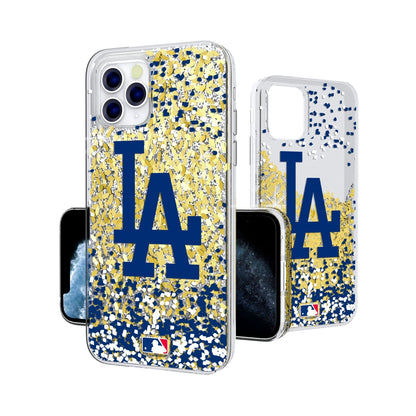 LA Dodgers Confetti Gold Glitter Case