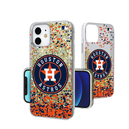 Houston Astros Confetti Gold Glitter Case