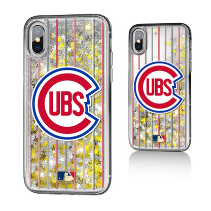 Chicago Cubs 1948-1956 - Cooperstown Collection Pinstripe Gold Glitter Case