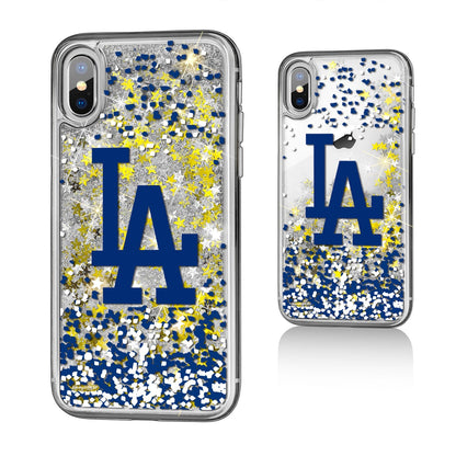 LA Dodgers Confetti Gold Glitter Case