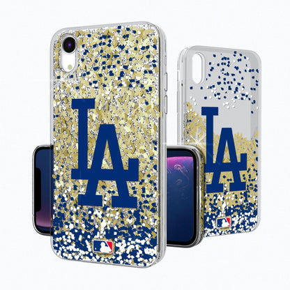 LA Dodgers Confetti Gold Glitter Case