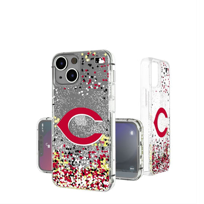 Cincinnati Reds Confetti Gold Glitter Case