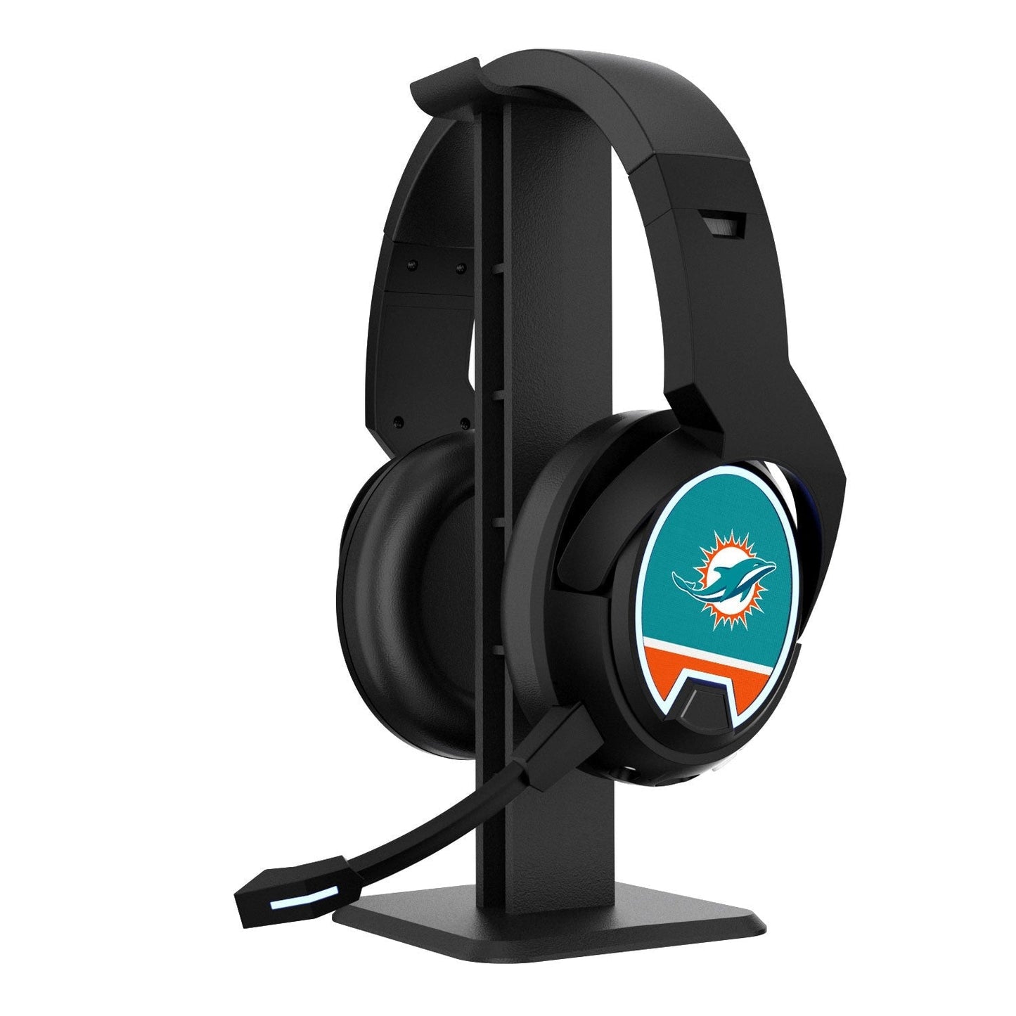 Miami Dolphins Stripe Gaming Headphones