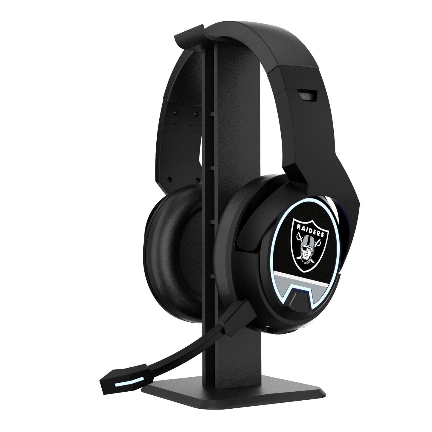 Las Vegas Raiders Stripe Gaming Headphones