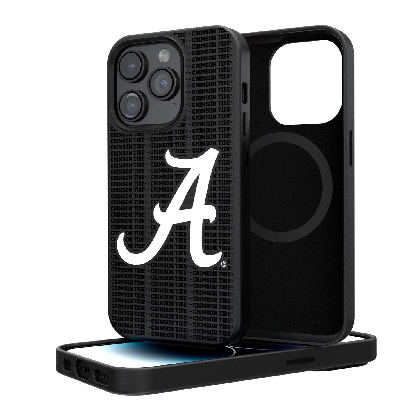 Alabama Crimson Tide Blackletter Magnetic Case