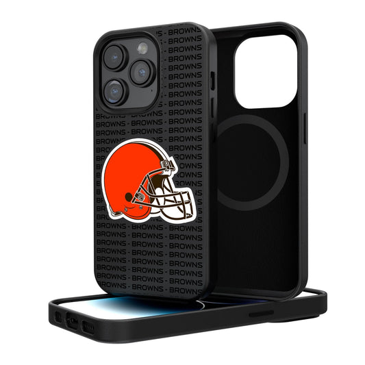 Cleveland Browns Blackletter Magnetic Case-0