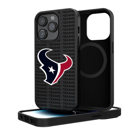 Houston Texans Blackletter Magnetic Case