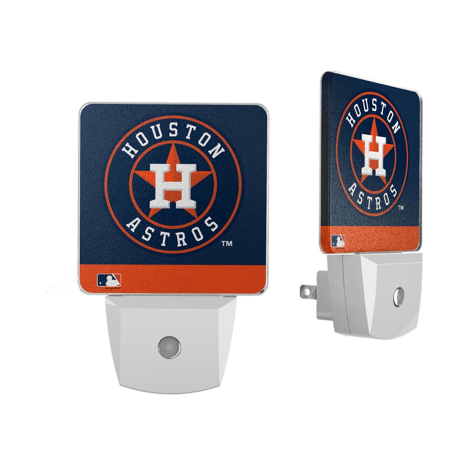 Houston Astros Stripe Night Light 2-Pack