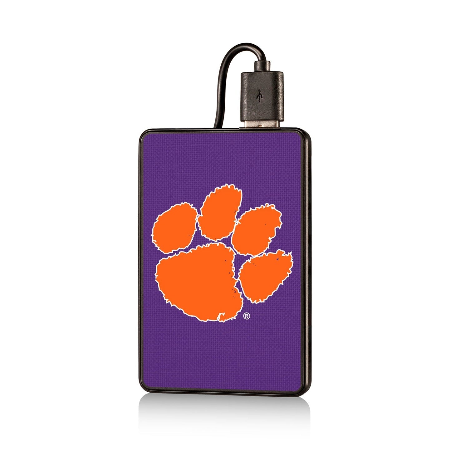 Clemson Tigers Solid 2200mAh Credit Card Powerbank