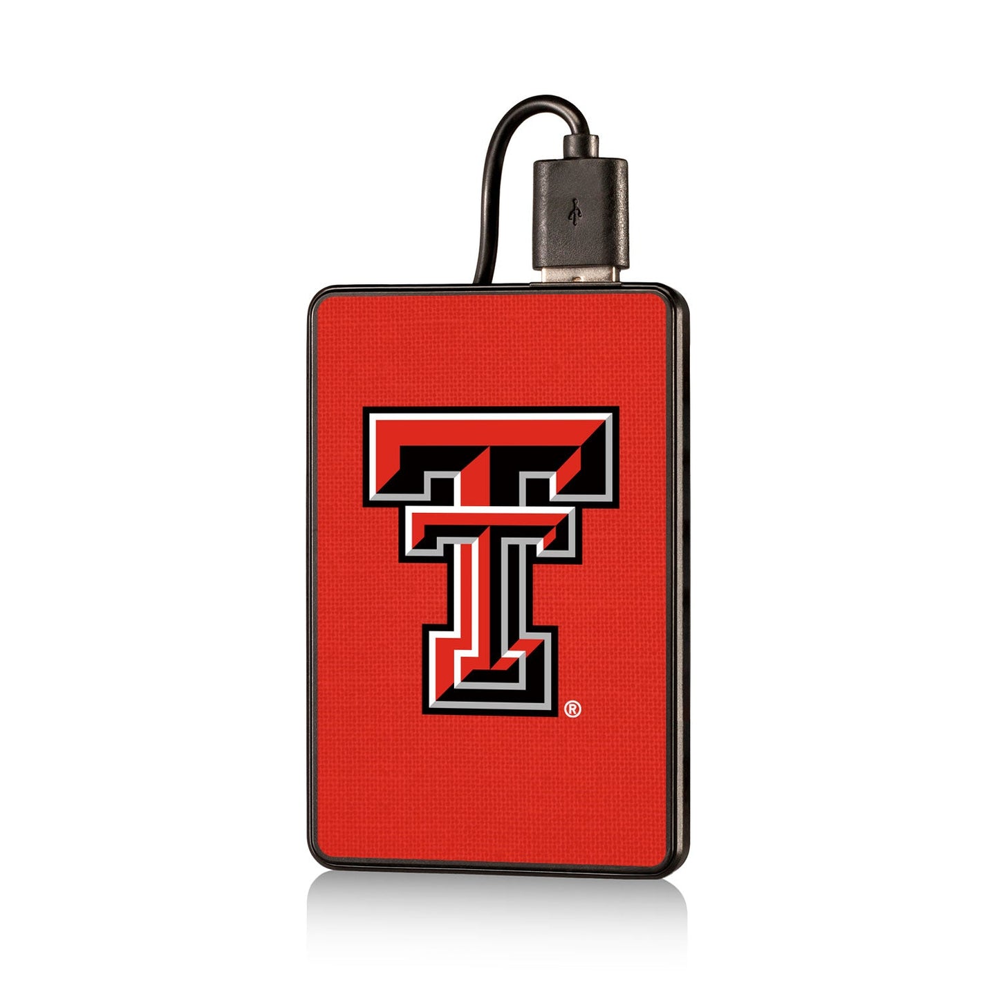 Texas Tech Red Raiders Solid 2200mAh Credit Card Powerbank