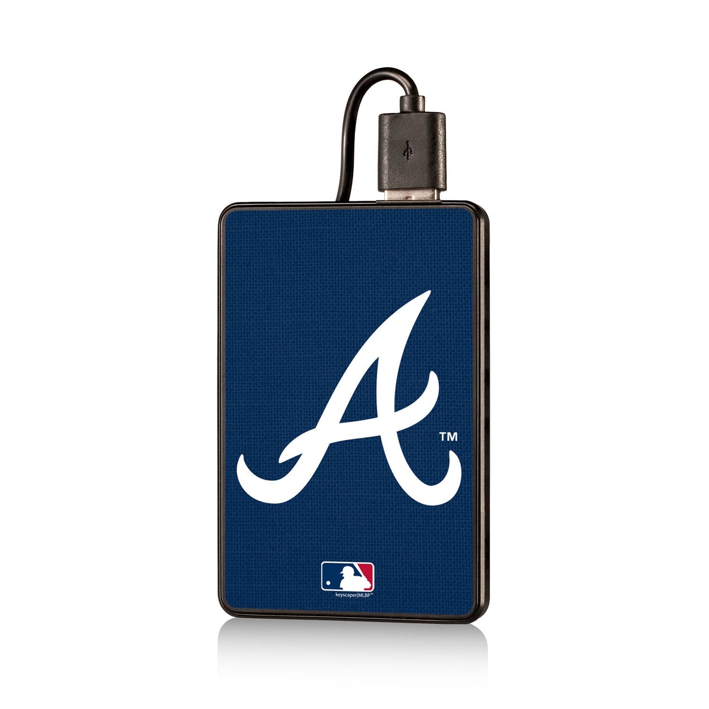 Atlanta Braves Braves Solid 2200mAh Credit Card Powerbank