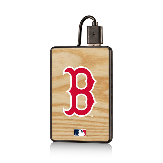Boston Red Sox Red Sox Wood Bat 2200mAh Credit Card Powerbank