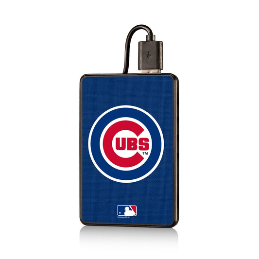 Chicago Cubs Solid 2200mAh Credit Card Powerbank