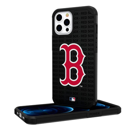 Boston Red Sox Blackletter Rugged Case