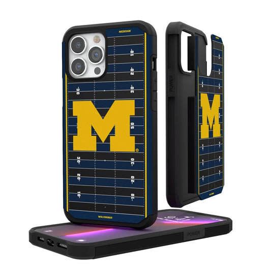 Michigan Wolverines Football Field Rugged Case