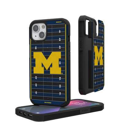 Michigan Wolverines Football Field Rugged Case