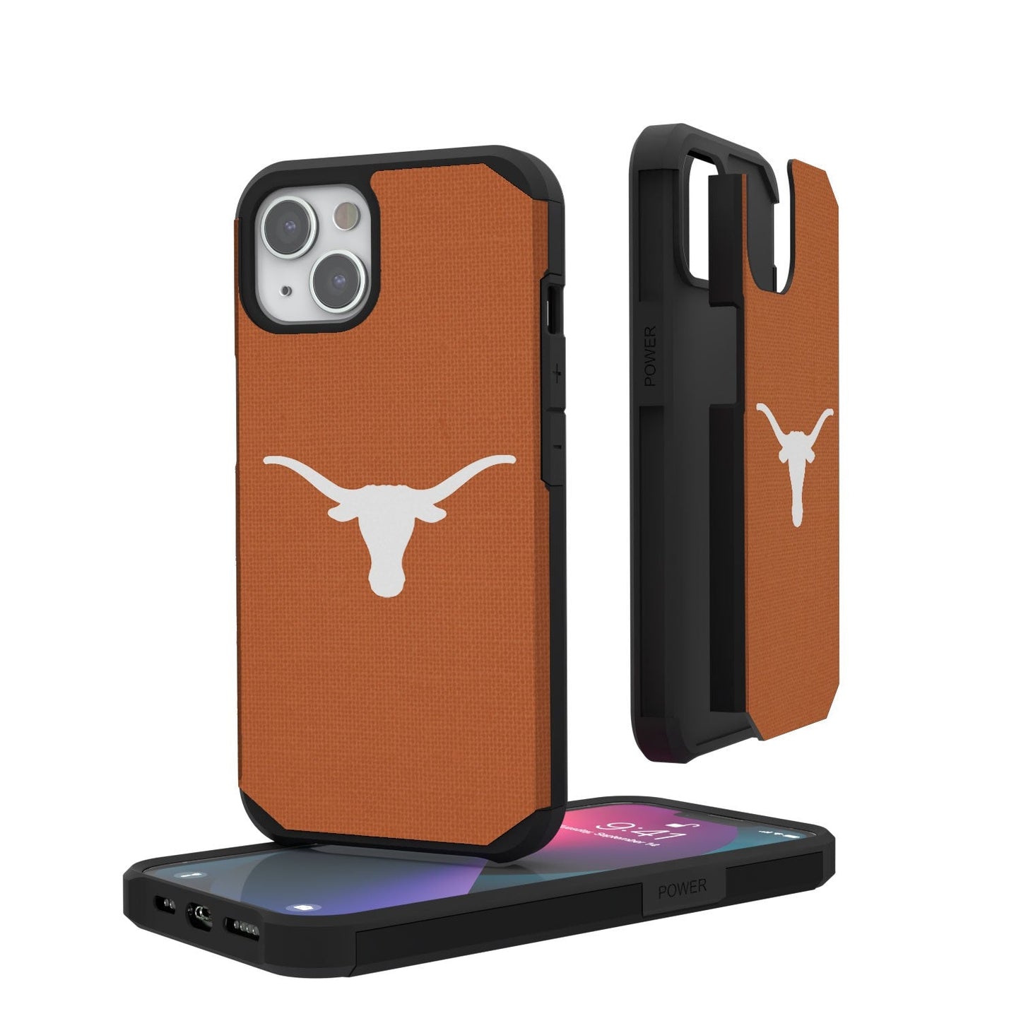 Texas Longhorns Solid Rugged Case