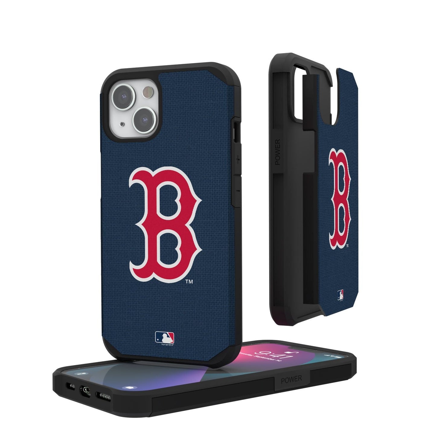 Boston Red Sox Solid Rugged Case