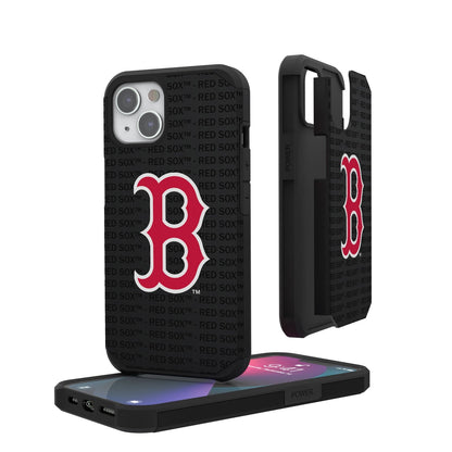 Boston Red Sox Blackletter Rugged Case