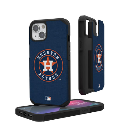 Houston Astros Solid Rugged Case