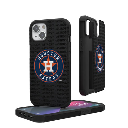 Houston Astros Blackletter Rugged Case