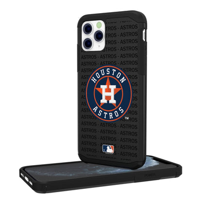 Houston Astros Blackletter Rugged Case