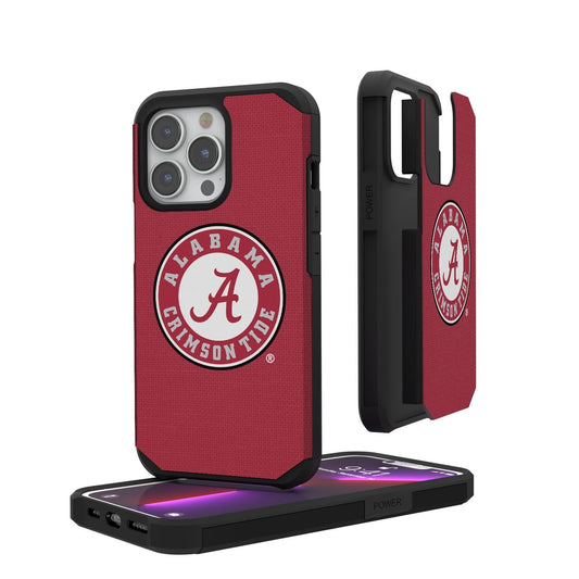 Alabama Crimson Tide Solid Rugged Case