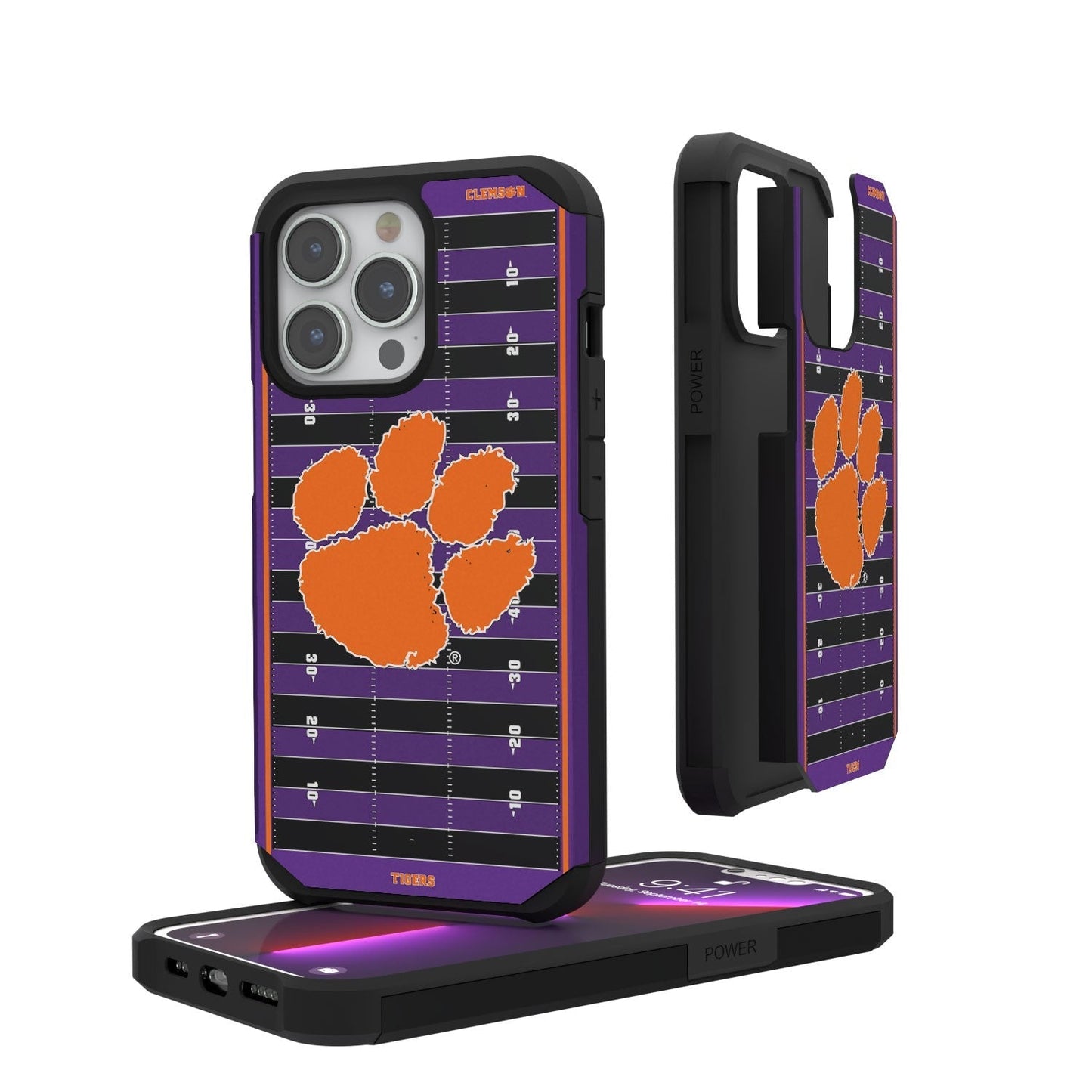 Clemson Tigers Football Field Rugged Case