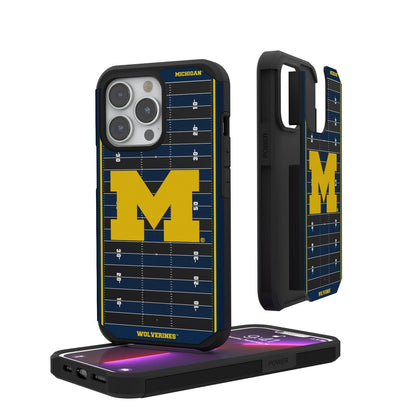 Michigan Wolverines Football Field Rugged Case