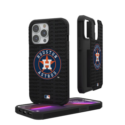 Houston Astros Blackletter Rugged Case