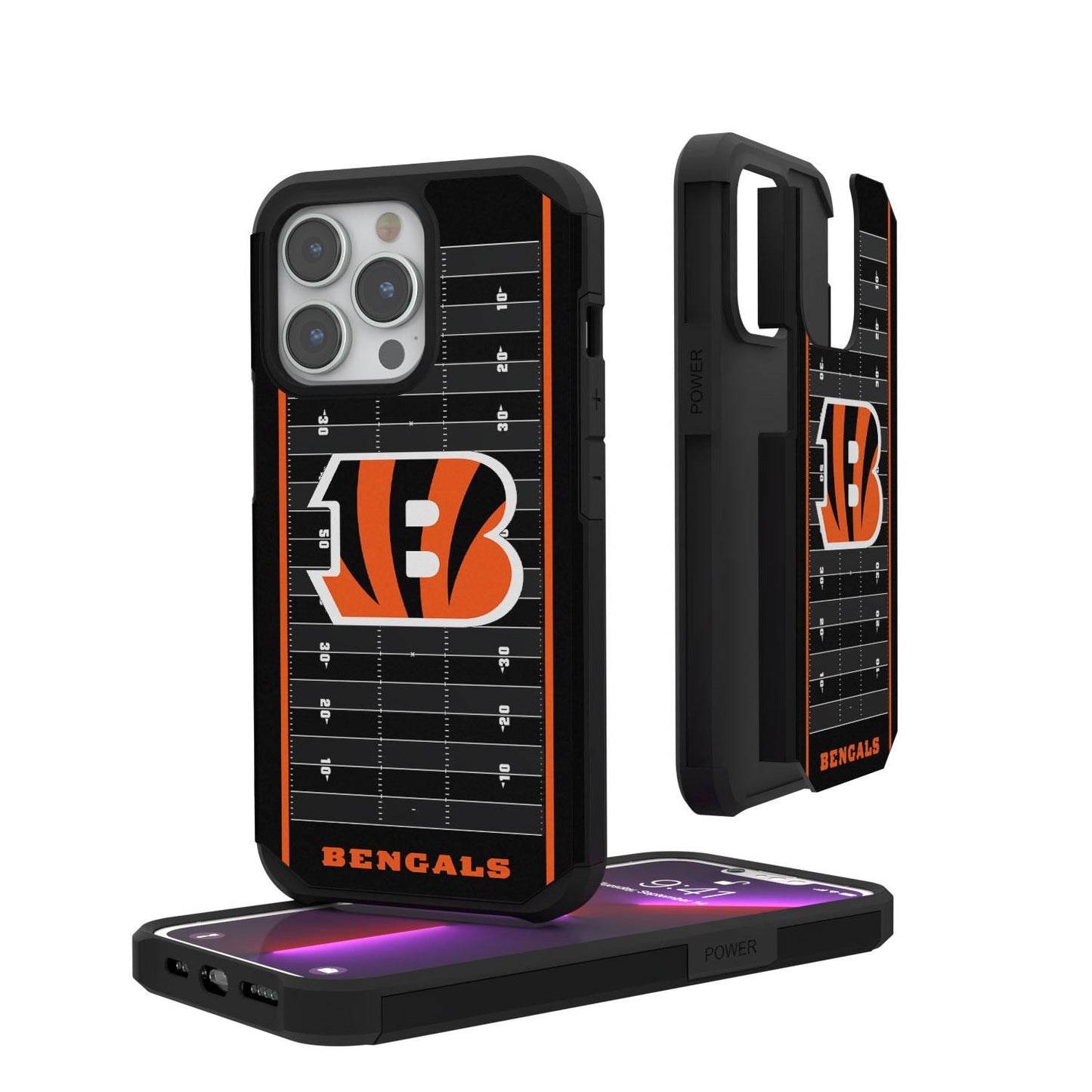 Cincinnati Bengals Football Field Rugged Case-0