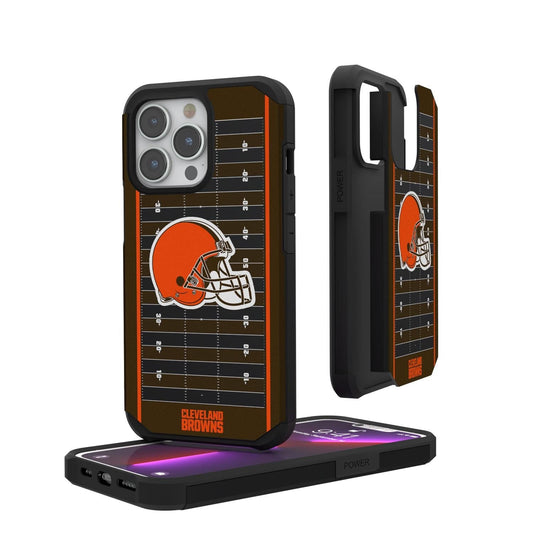 Cleveland Browns Football Field Rugged Case-0