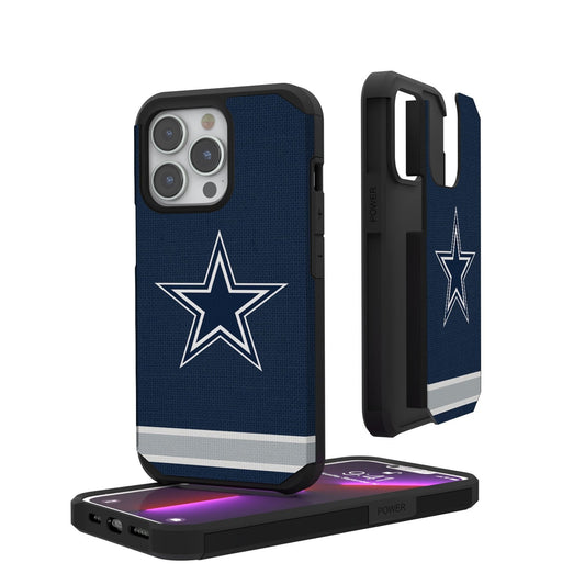 Dallas Cowboys Stripe Rugged Case